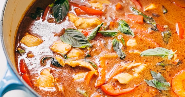 20 Minute Panang Chicken Curry