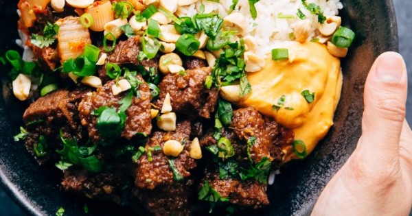 Instant Pot Korean Beef Bowls