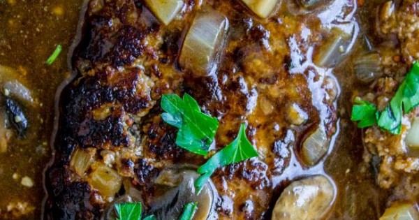 Salisbury Steak with Mushroom Sauce