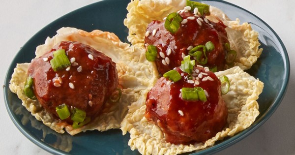 Spicy Korean BBQ Meatballs