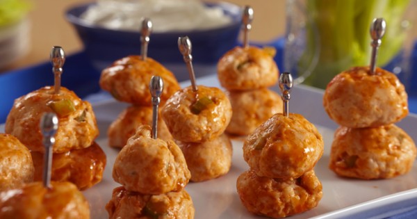 Buffalo Chicken Meatballs