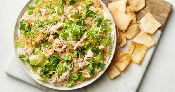 Chicken Caesar Salad Dip
