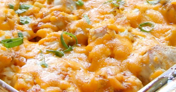 Loaded Baked Chicken Potato Casserole
