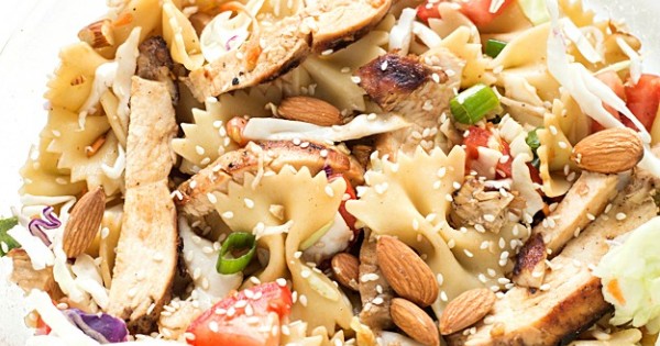 Asian Chicken Pasta Salad
