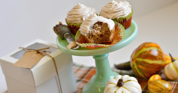 Gluten-Free Apple Cider Cupcakes