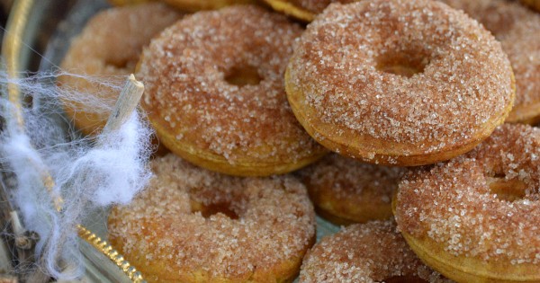 Gluten-Free Pumpkin Spice Donuts