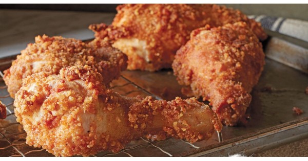 Kefir-Battered Cast-Iron Fried Chicken