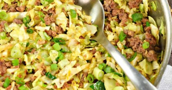 Sausage Egg Roll Skillet