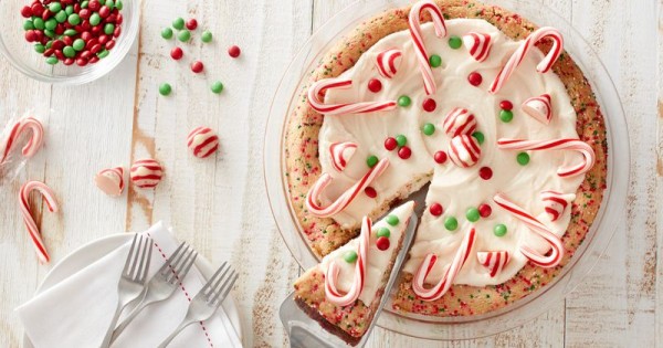 Christmas Sugar Cookie Pie