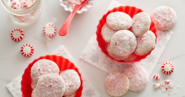Peppermint Tea Cakes