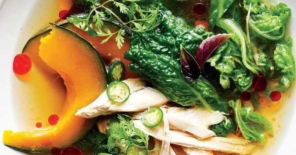 Spicy Feel-Good Chicken Soup