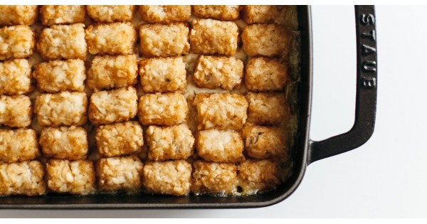 Chicken Pot Tot Hotdish