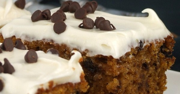 Chocolate Chip- Pumpkin Spice Bars