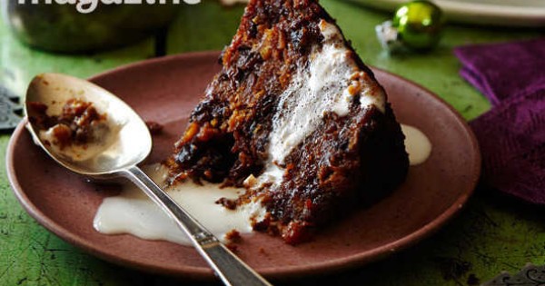Dairy-free, gluten-free Christmas pudding