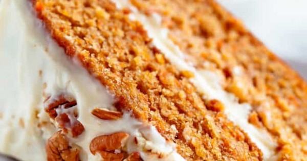 Carrot Cake with Cream Cheese Frosting