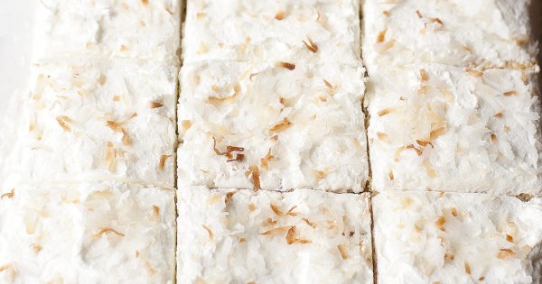 coconut tres leche cake