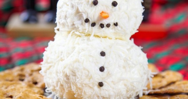 Ranch Snowman Cheeseball