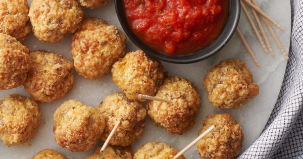 Turkey-Parmesan Cheese Balls