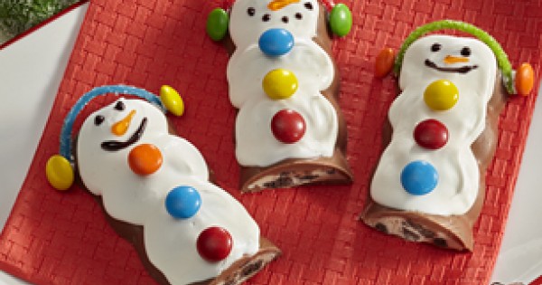 Candy Bar Snowmen