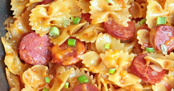 One Pot Kielbasa Pasta
