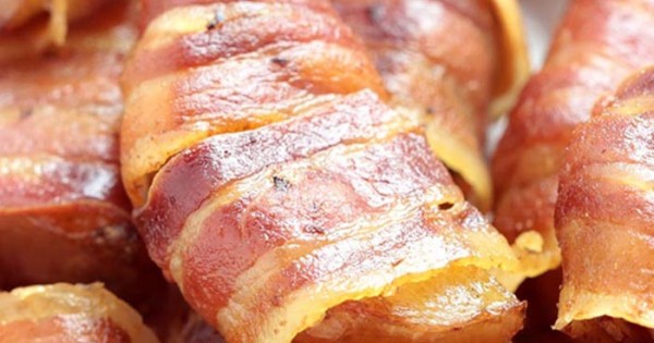 Bacon Wrapped Potato Bites