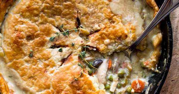 Easy Skillet Pot Pie