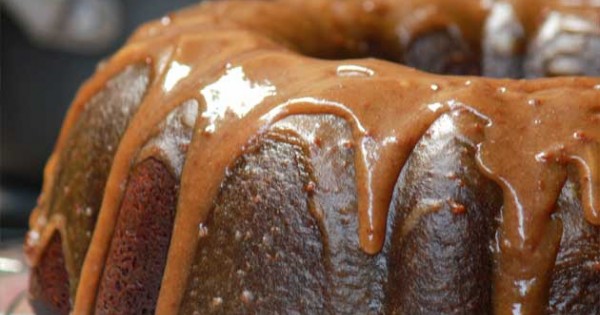 Double Caramel Pound Cake