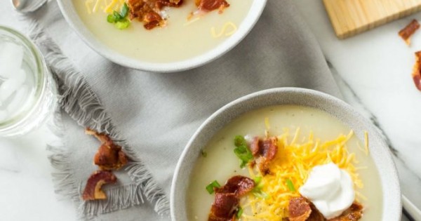 Instant Pot Baked Potato Soup