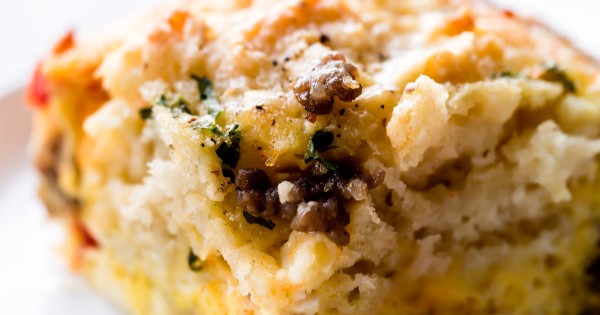 Biscuit Breakfast Casserole