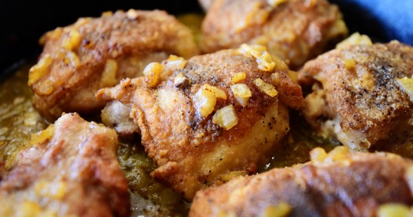 Pan-Roasted Chicken Thighs