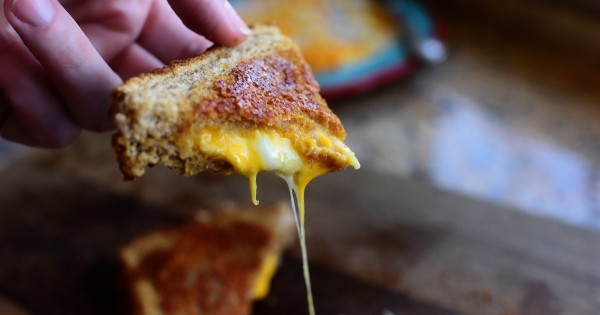 Crispy Grilled Cheese