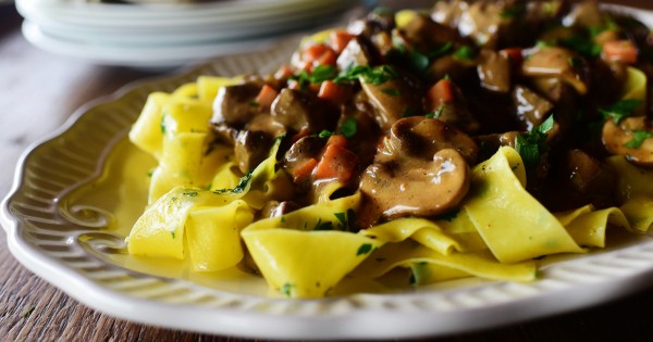 Beef Stroganoff