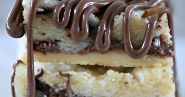 Nutella Butter Bars