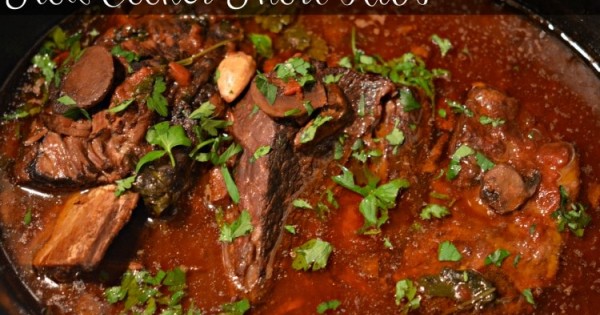 Short Ribs Braised In Red Wine