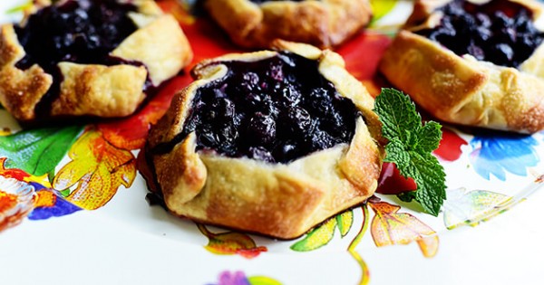 Mini Blueberry Galettes