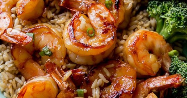 20 Minute Honey Garlic Shrimp