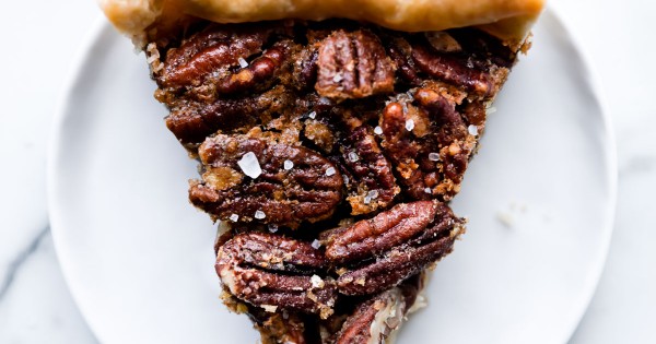 Salted Maple Pecan Pie