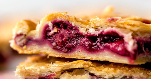 Strawberry Blackberry Slab Pie