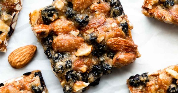 Blueberry Almond Snack Bars