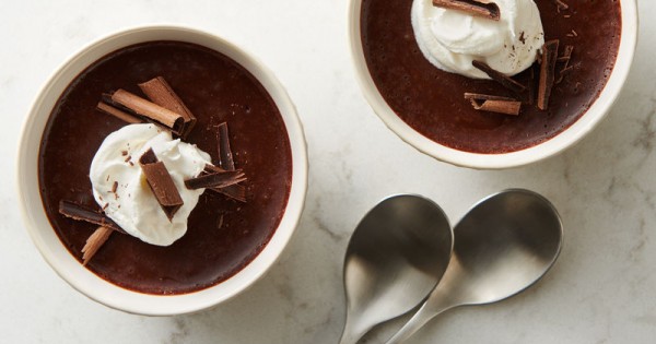 Chocolate Pots de Crème (Cooking for 2)