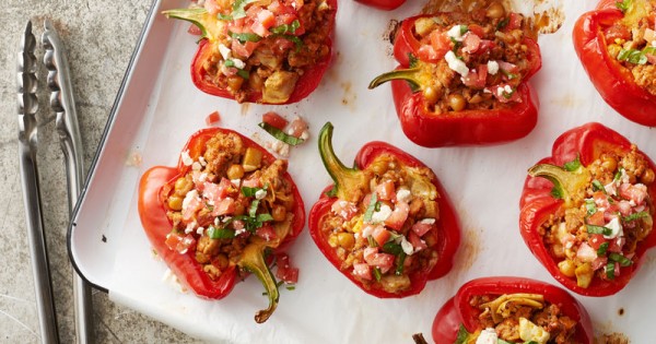 Mediterranean Stuffed Peppers