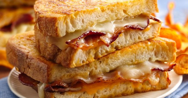 Beer Battered Grilled Cheese Sandwiches