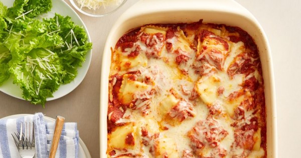 Easy Ravioli Bake