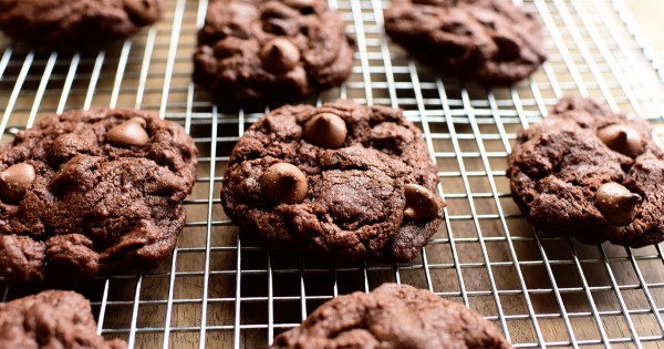 Triple Chocolate Cookies