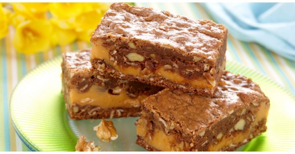 Chocolate Butterscotch Ripple Squares