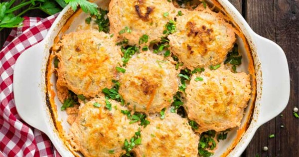 Baked Chicken Parm Meatballs