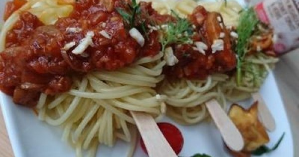 Asian Touch Spag Bol