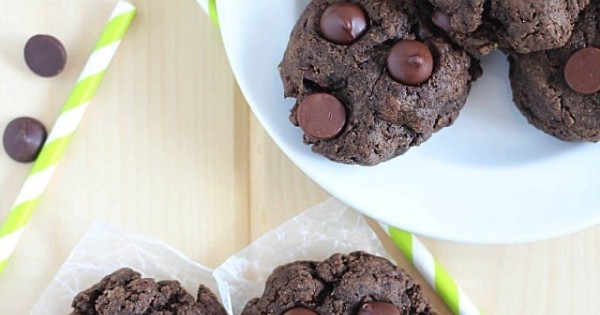 Double Chocolate Avocado Cookies