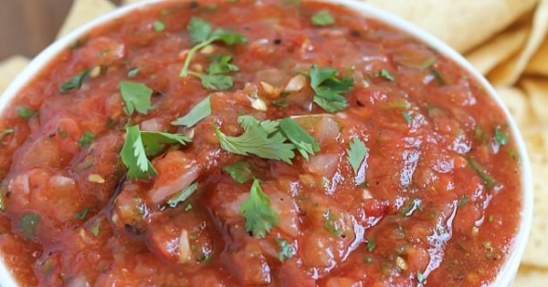 Best Ever Roasted Salsa