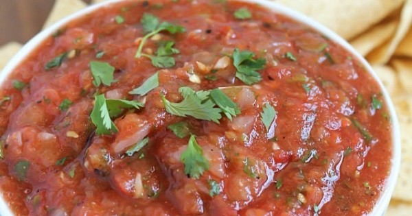 Best Ever Roasted Salsa